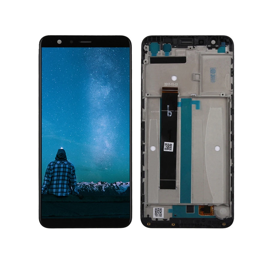 ЖК-дисплей с сенсорным экраном качества AAA + для Asus Zenfone Max Plus M1 ZB570TL X018D X018DC и рамкой