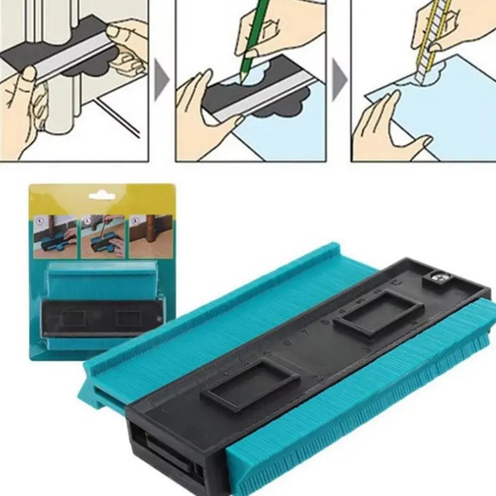 ABS Plastic Stable Irregular Shape Profile Ruler Gauge Durable Measure Items Measur tool | Инструменты