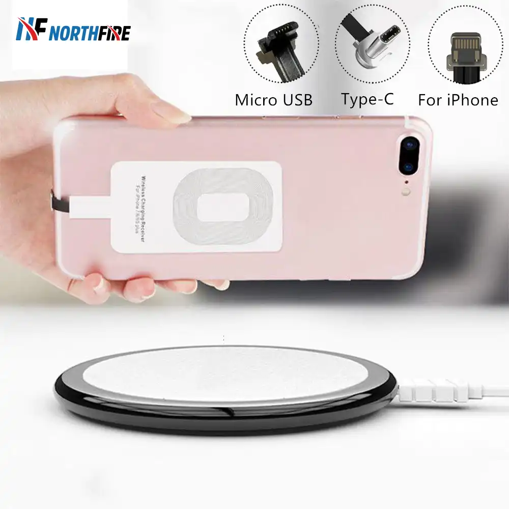 Activer Chargement Sans Fil Samsung A70 Chargeur sans fil Qi pour Samsung A50 A30 A10 A70 A60 M40 note9 Dock de