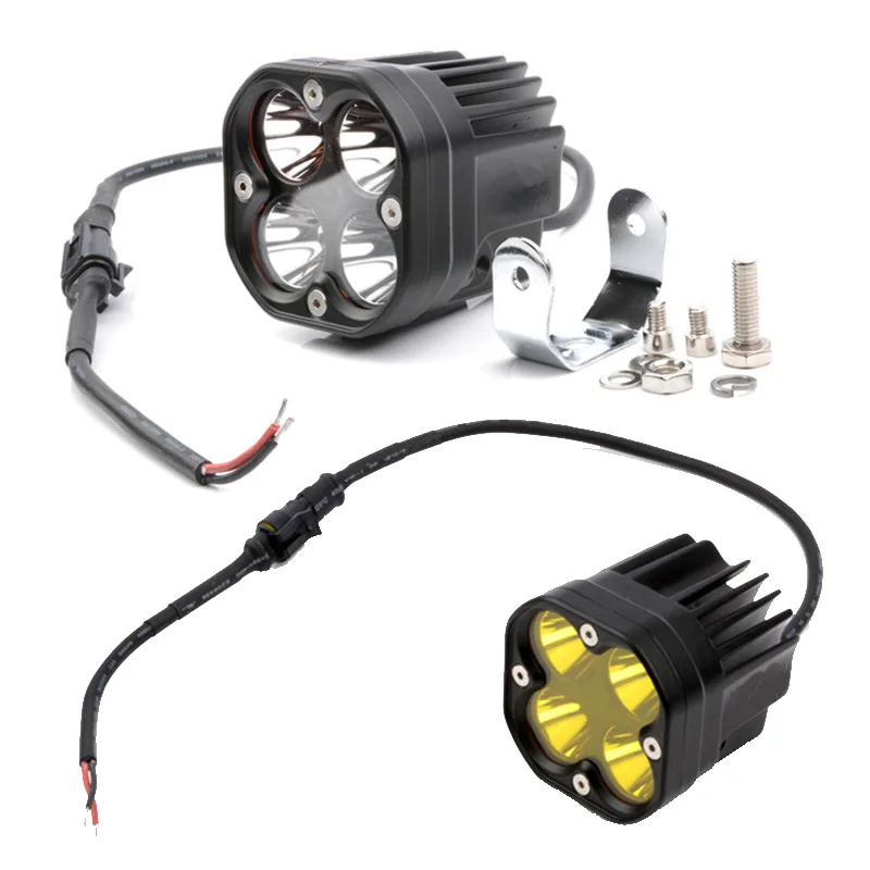 2 шт. 40 Вт Светодиодный точечный рабочий светильник 12 в 24 в 3 дюйма противотуманный светильник s для вождения внедорожника 4X4 Светодиодный светильник для грузовика автомобиля ATV SUV ATV мотоцикла