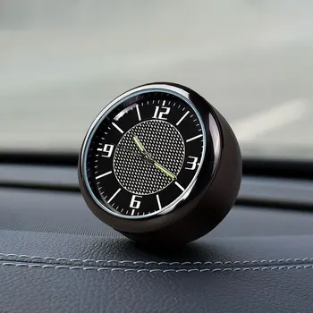 

1x Car Logo Clock Watch Quartz Watch Car Interior Decoration For Suzuki Swift Spoiler Grand Vitara SX4 Jimny Samurai Bandit Alto