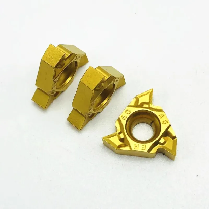 10 Inserts De Tournage 16ER AG60 MMT16ERAG60S Carbure De Tungstène – Filetage Précis Semi-Finition & Finition