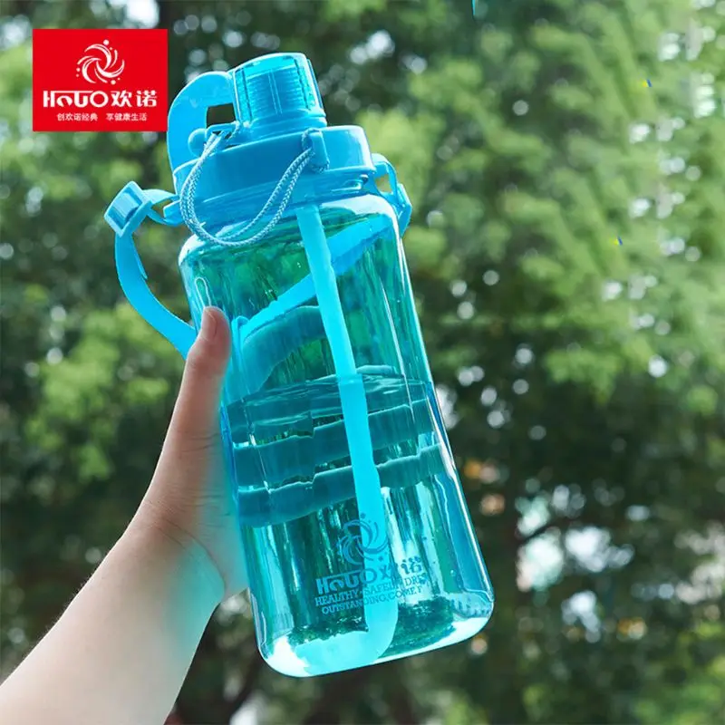 Модная Спортивная бутылка для воды фитнес тренажерный зал Кемпинг Открытый Пикник Велоспорт чайник Портативный Легкий