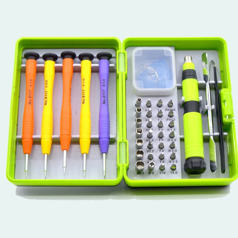 

Precision Batch Head Combination Set Tool Mobile Tablet Maintenance Tool Set Screwdriver Computer Service Tool Box Electrical