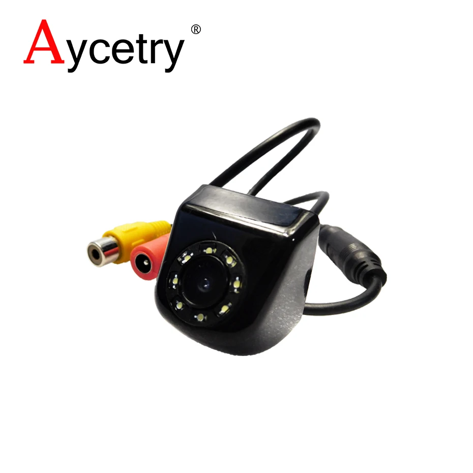 Aycetry, Автомобильная камера заднего вида, универсальная, 8 светодиодный, ночное видение, дублирующая для парковки заднего вида, водонепроницаемая, 170, широкоугольный, HD, цветное изображение
