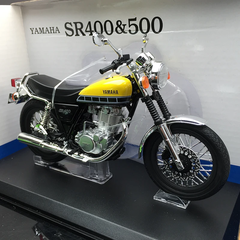 Классический дизайн 1/12 года, Специальный дизайн металла Sr400/500 модель мотоцикла для выставки