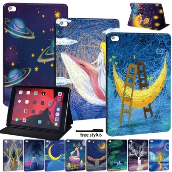 

Leather Pu Stand Cover for Apple Ipad 8 2020 8th Generation 10.2 Inch Tablet Anti-fall Protective Case + Pen