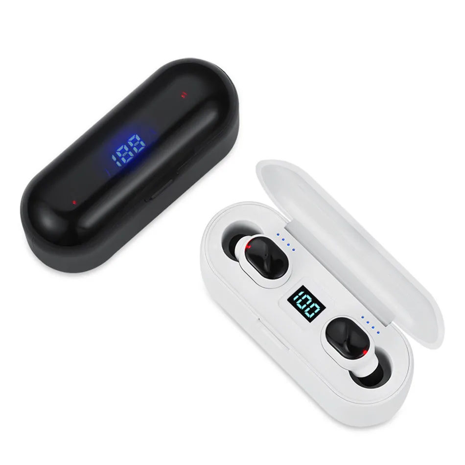 OTTWN M18A Bluetooth беспроводные наушники TWS беспроводные наушники Bluetooth светодиодный дисплей с 2000 мАч Внешний аккумулятор гарнитура с микрофоном