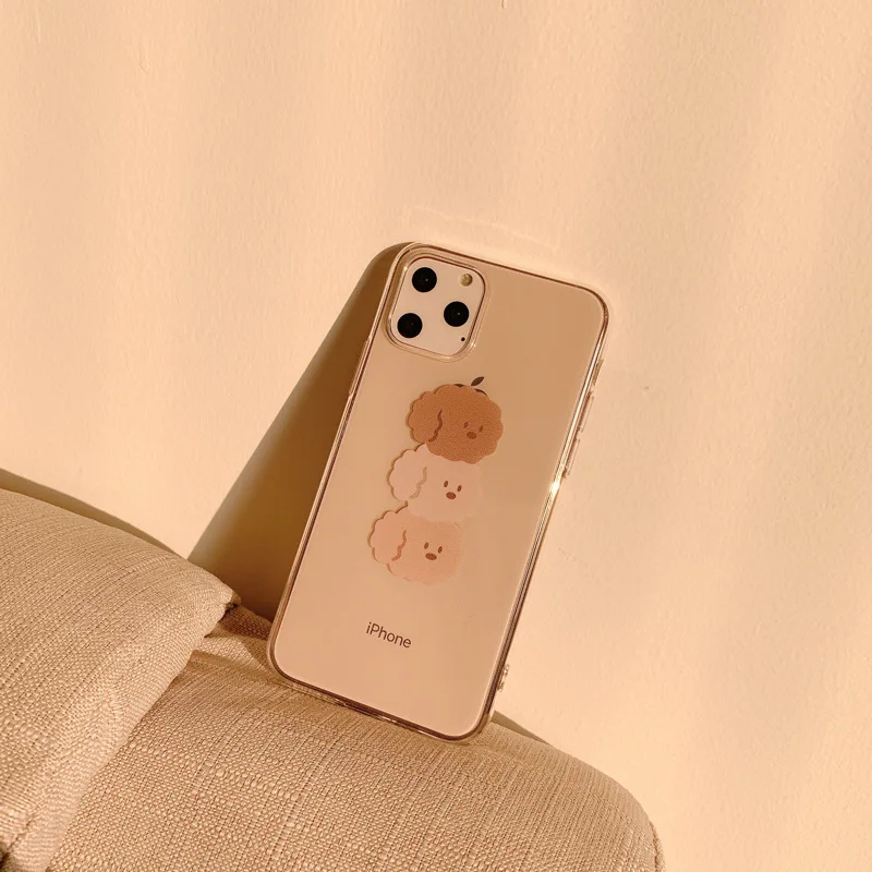 Простой щенок Пудель собака милый чехол для телефона для iPhone 11 Pro XS MAX X XR 8 6s Plus чехол силиконовый чехол для iPhone 7 6 6s Plus чехол