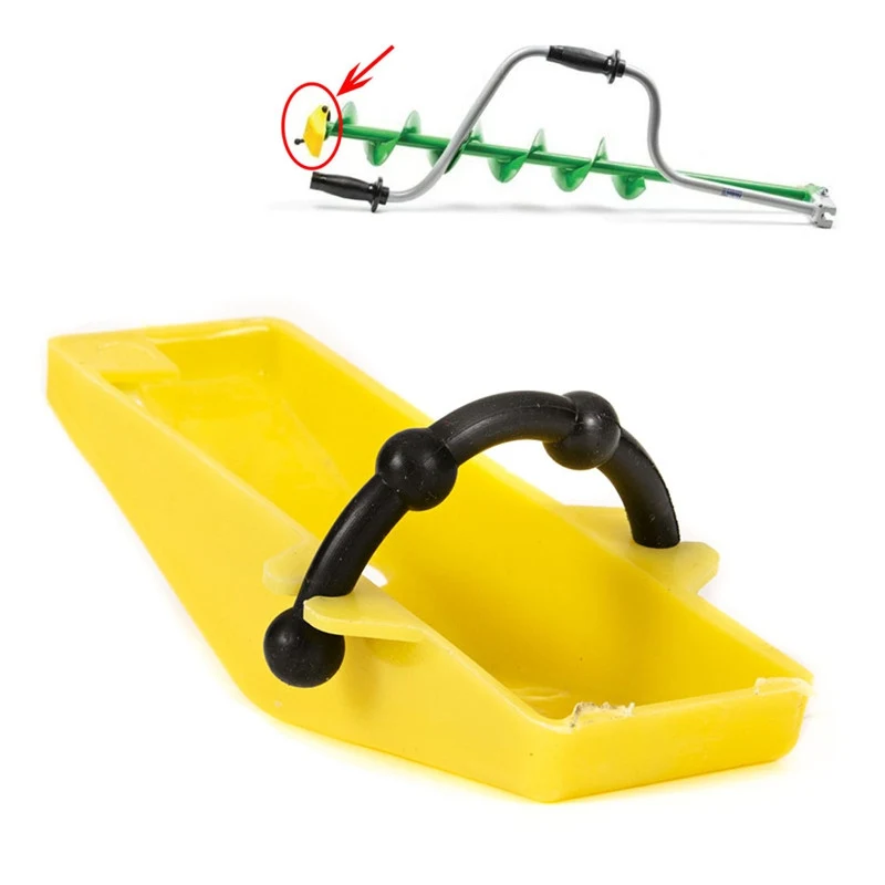 

Ice Fishing Auger Drill Blade Guard Installa and Remove Convenient Simple Protection Cover Portable Outdoor Fishing Tacklefz
