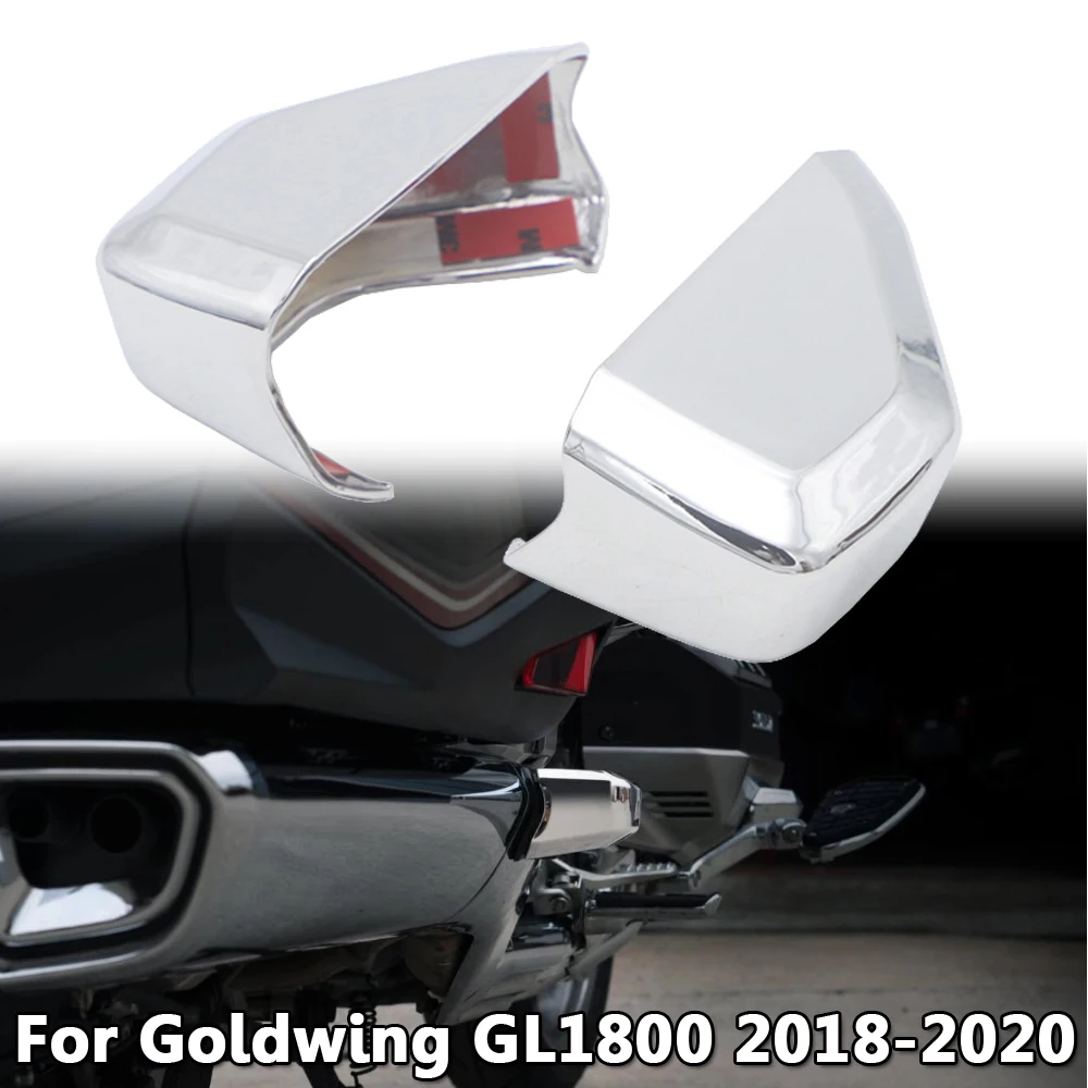 

Motorcycle Chrome Accessories ABS Plastic Saddlebag Guard Covers For Honda Goldwing GL1800 2018 2019 2020