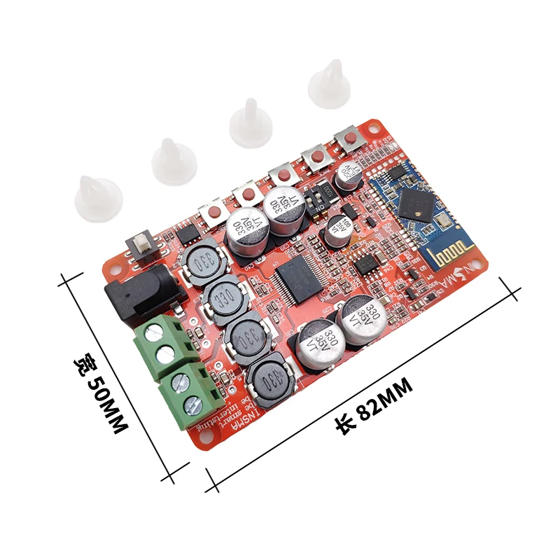 

TDA7492P Bluetooth Amplifier Board Audio Receiver Preamplifier Bluetooth CSR4.0 Digital Amplifier