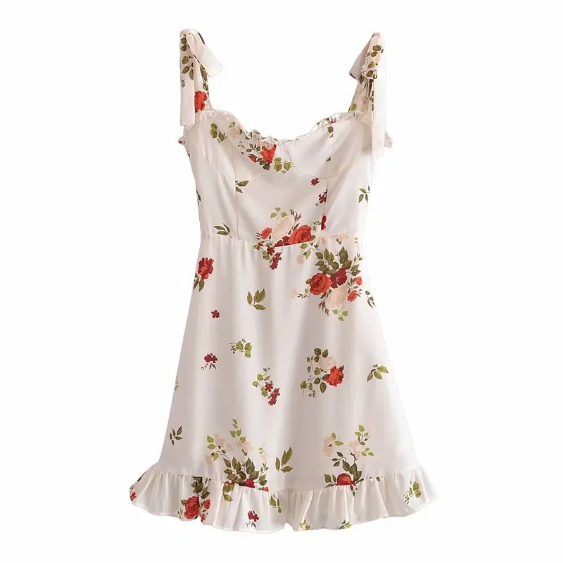 Vintage Prairie Chic Flower Print Sexy 