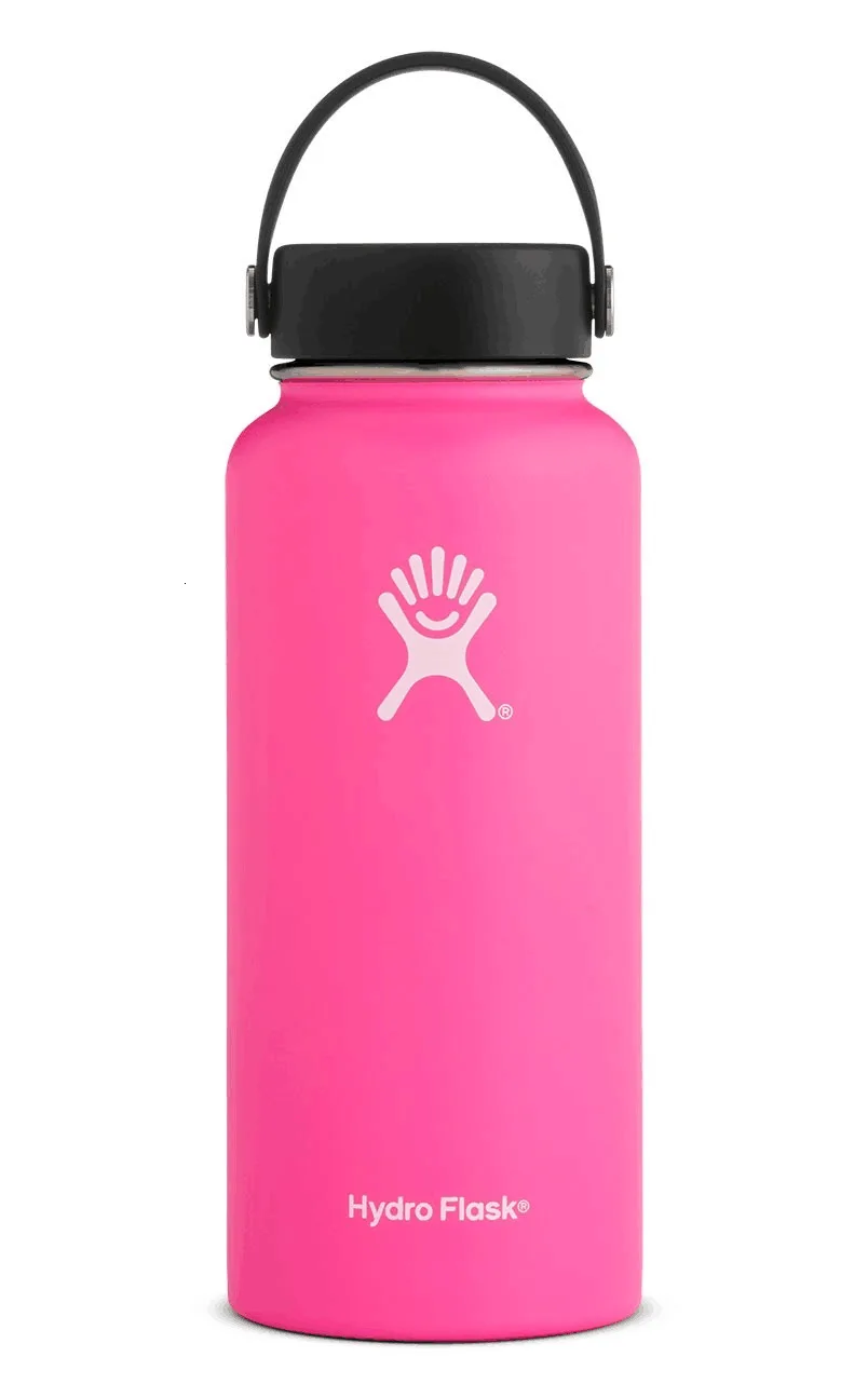 Фляга Hudro Lilac Hyrdoflask 32 унции 40 унций изолированная|Бутылки для воды| |