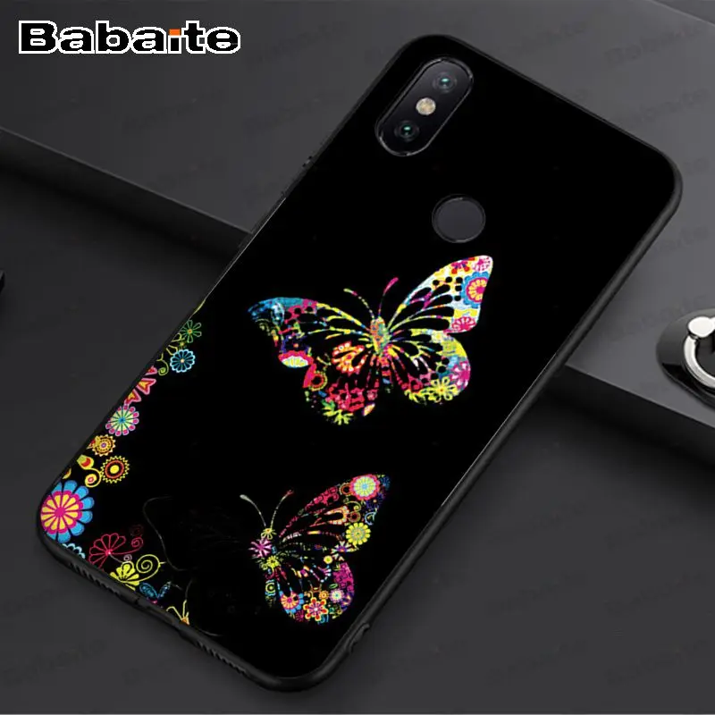 colorful Butterfly Pink Love Heart
