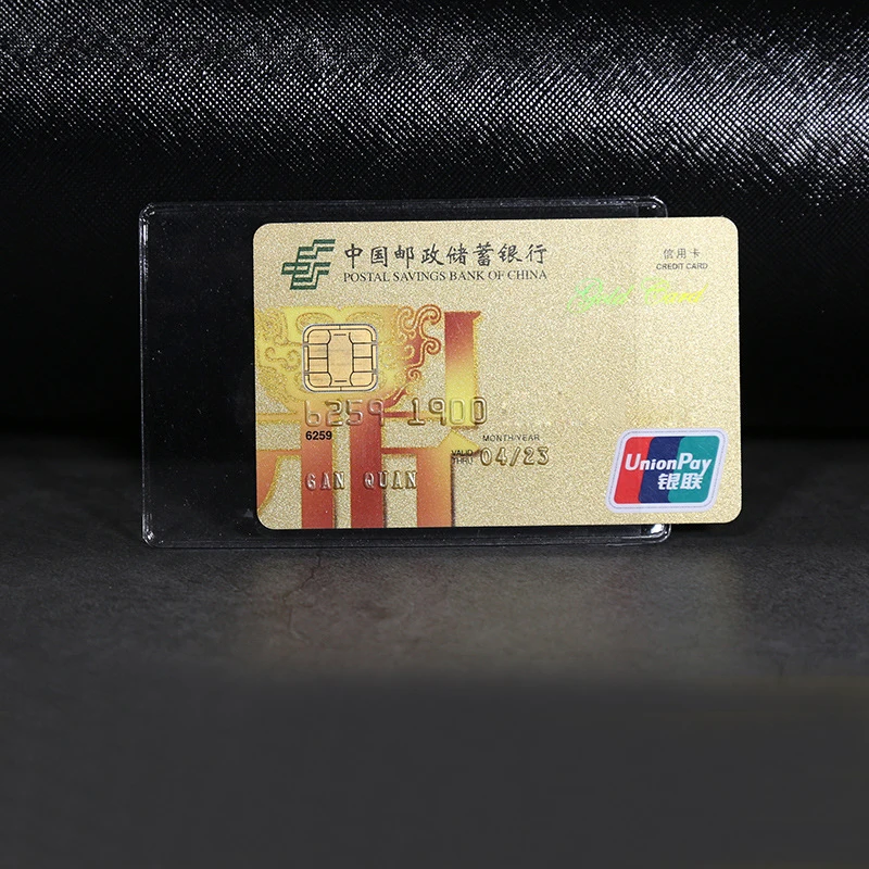 10 шт. ПВХ прозрачный держатель для карты защитный кошелек Бизнес банк ID кредитный держатель для карт Прозрачная Обложка для автобусной карты чехол сумка