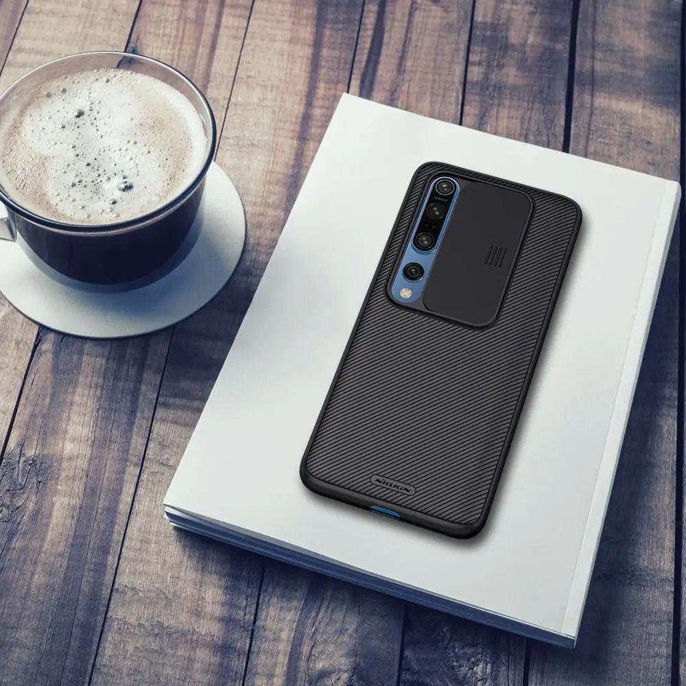 Для Xiaomi Poco X3 NFC Redmi Note 9S 9 Pro Max чехол Nillkin CamShield слайд камера крышка для Mi 10T Lite 10 5G