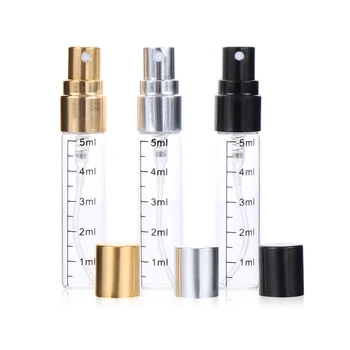 

1PC Empty Spray Bottles Lotion Dispenser Perfume Atomizer Squeeze Travel Refillable Cosmetic Containers Transparent Makeup Tool