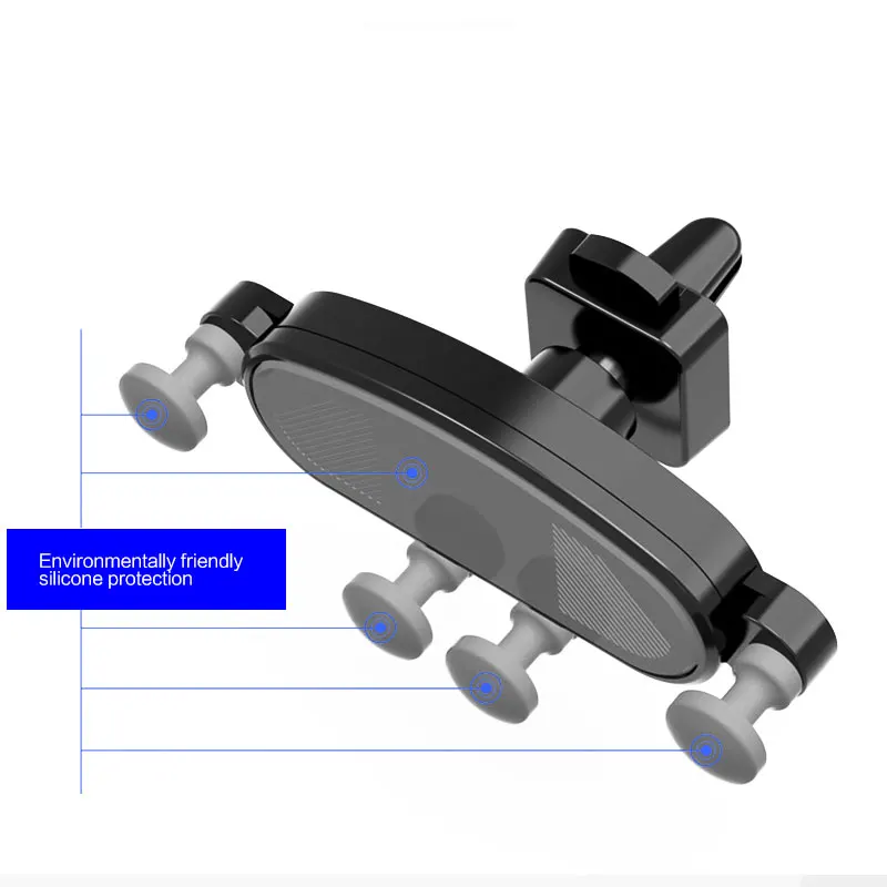 Универсальный металлический Автомобильный держатель для телефона Air Vent клип крепление сотового телефона Hands Free Колыбель