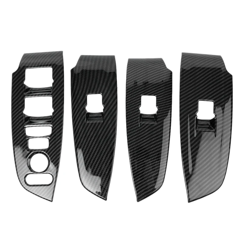 

Abs Carbon Fiber Style Window Lift Switch Button Panel for Honda Accord 2018 (Not for Ex-L)