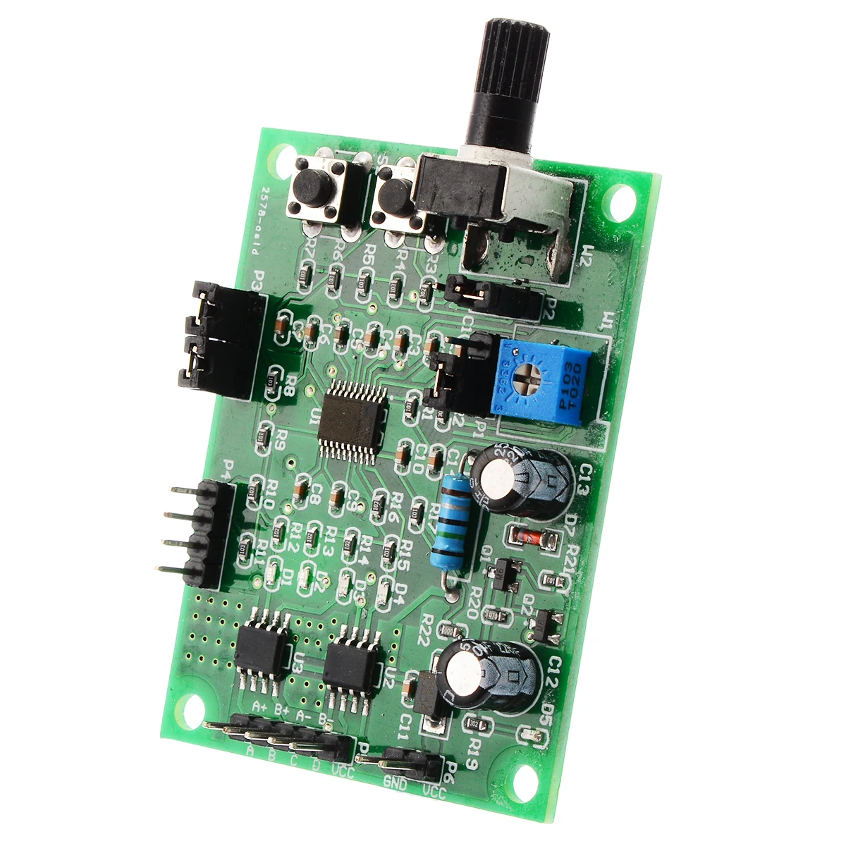 Mini Stepper Motor Driver DC 5V~12V 2Phase 4Phase Multifunctional DIY Stepper Motor Driver Board Speed Controller