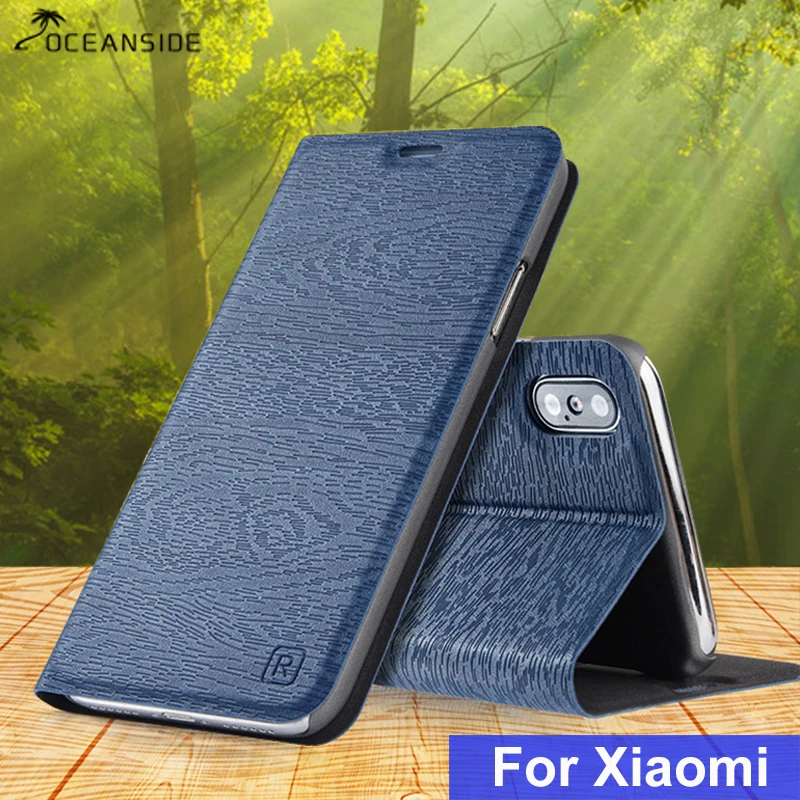 

For Xiaomi mi 5 5s plus 5x 6 6x 8 SE note 3 PU leather case for Xiaomi mi mix 2 2s max 2 3 flip cover card slot stand case