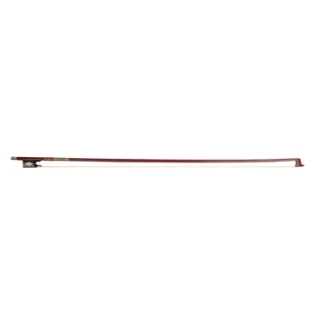 

Violin Bow (Pernambuco Bow Stick Black Ebony Frog and Horsetail Bow Hair) for 4/4 Full Size Violin
