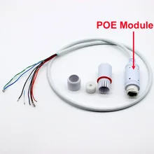 X2 шт Встроенный 48 В POE Модуль CCTV Концевой Кабель LAN мощность по Ethernet Lan RJ45+ DC порты кабели для ip-камеры плата модуль