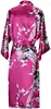 Robe de mariée en Satin de soie pour demoiselle d'honneur, peignoir Floral, Kimono court, Robe de nuit, Robe de bain, à la mode, pour femmes