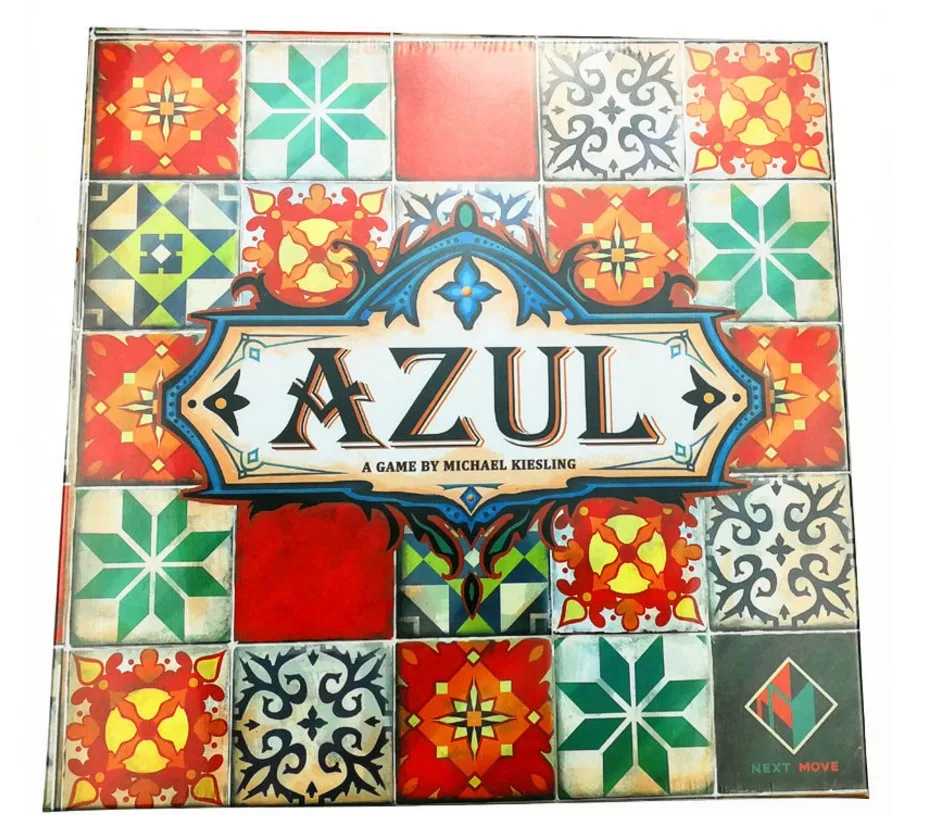 Английская настольная игра цветной Кирпич мастер Azul плитка история вечерние
