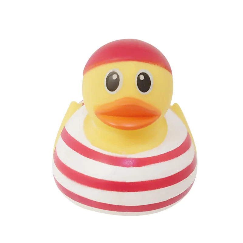 1 шт. Rubber Duck Baby Shower ванна, бассейн плавать игрушка пиратский моделирование утка для малыша - Цвет: Черный