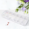 12 Pairs Plastic invisible Clip On Earrings for Sensitive Ears,Birthstone Cubic Zirconia Earring Sets  Non Pierced Ear for girls 6