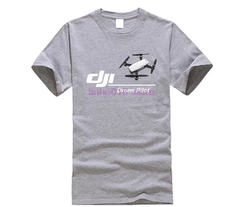 

Funny Men T Shirt White t-shirt Tshirts Black Tee Dji Passion Drone Pilot t-shirt For Spark