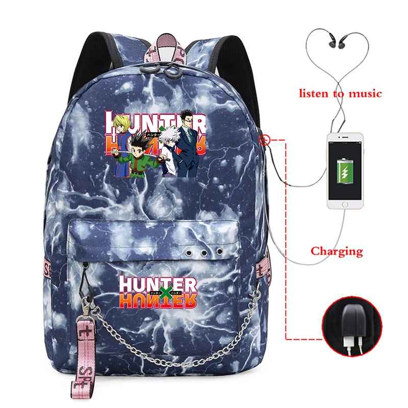 Охотничий рюкзак Hunter X школьный карточный с usb-зарядкой для ноутбука школьные