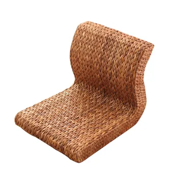 

Japanese-style tatami legless chair straw rattan chair bed computer chair single bay window seat and room chair