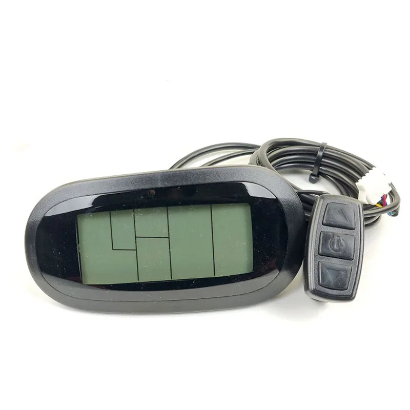 Электрический велосипед KT-lcd 6 ЖК-панель, счетчик, конвертация велосипедов, общие контроллеры, водонепроницаемый измеритель, дисплей для электрического велосипеда