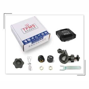 

TPMS Pressure Monitoring System Kit Motorbike External Real-Time Detection
