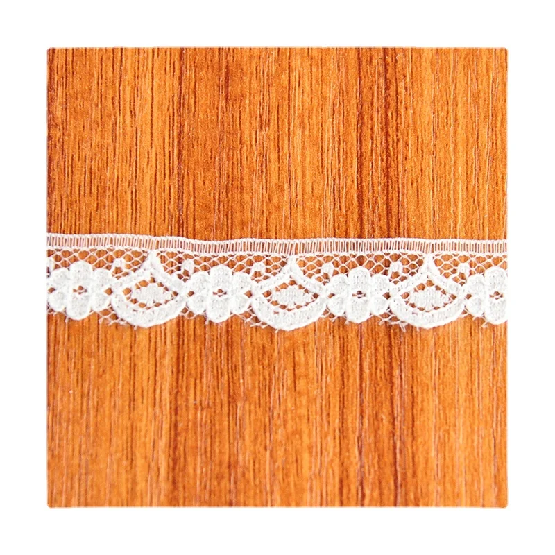 

Solid Color Simple Non Elastic Embroidery Lace By The Yard For Skirt Bed Curtain Clothing Accessories Material