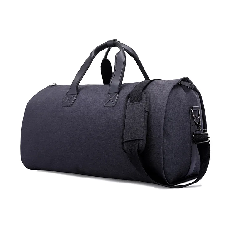 Black Men's Large Travel Bag Handbags Duffel Bag Business Packing Cubes Laptop Bags Oxford Luggage Bag Sets Suit Garment Bag Carrying - Цвет: Black