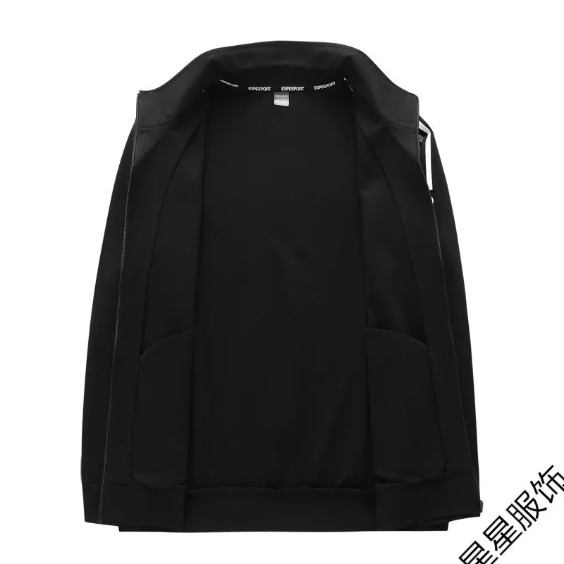 Большие размеры 10XL 8XL 6XL весенне-осенние мужские куртки пальто с отложным воротником Высокое качество Мужские повседневные пальто на молнии мужская куртка