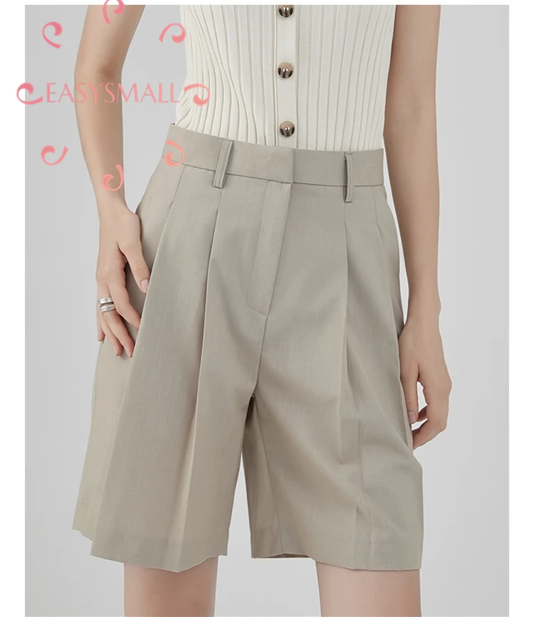 EASYSMALL, женские шорты, модные, кантри стиль, свежие, высокого класса, Vestidos, уличная одежда, высокая талия, свободные, высокая талия, широкие, костюм, Короткие