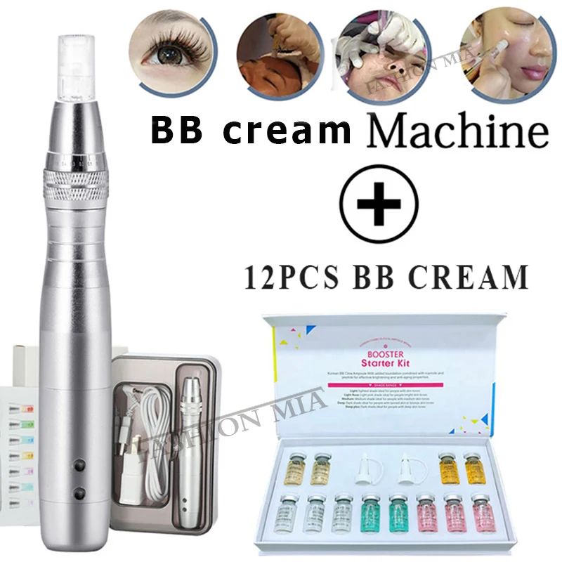 7 цветов светодиодный светильник BB крем машина Starter Kit Microneedling PRP для осветление