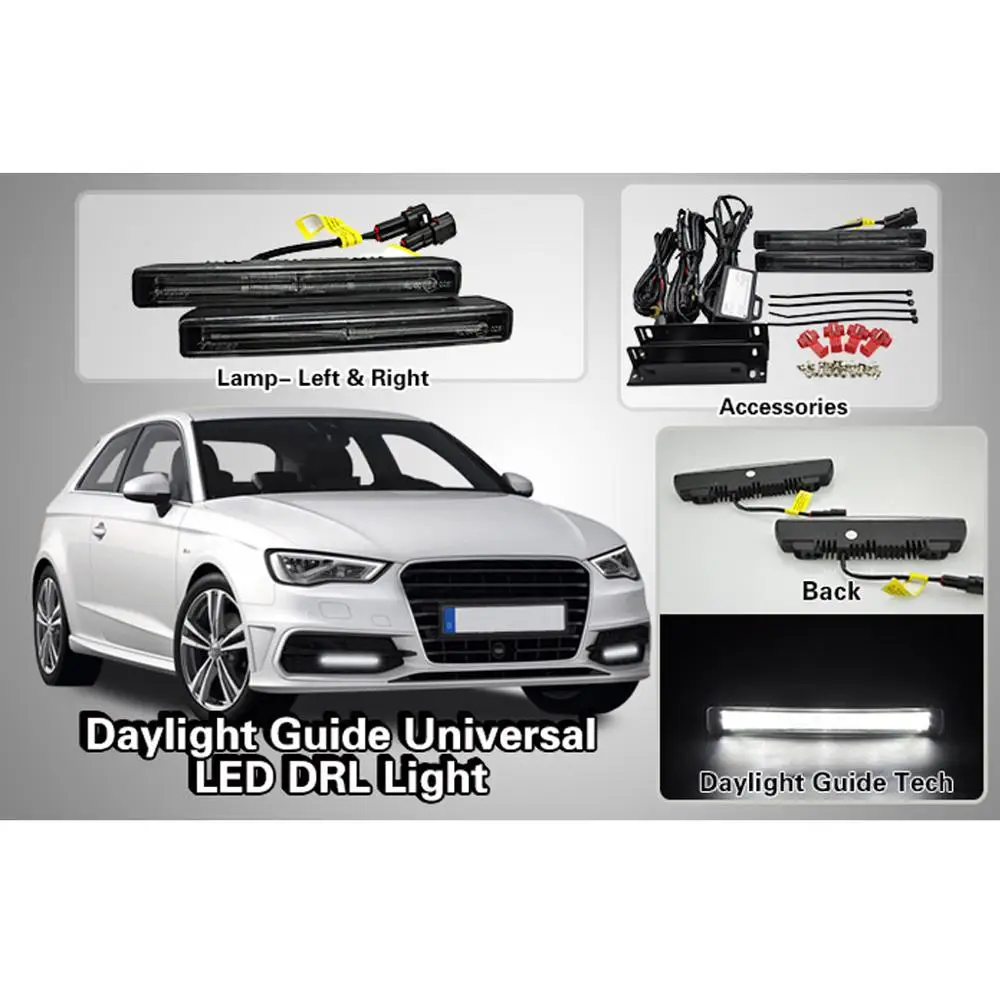 

high power led DRl light universal for all cars Size:160.5*25*51MM