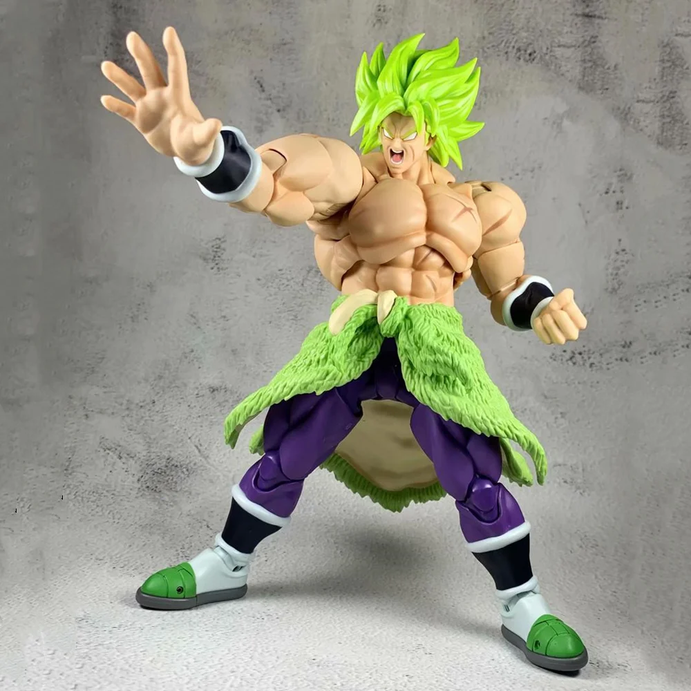 Anime Figure Dragon Ball Z Broly Broli Movable Super Saiyan PVC Toys Action Figurals Model Dragonball Broli Doll Vegeta Figurine