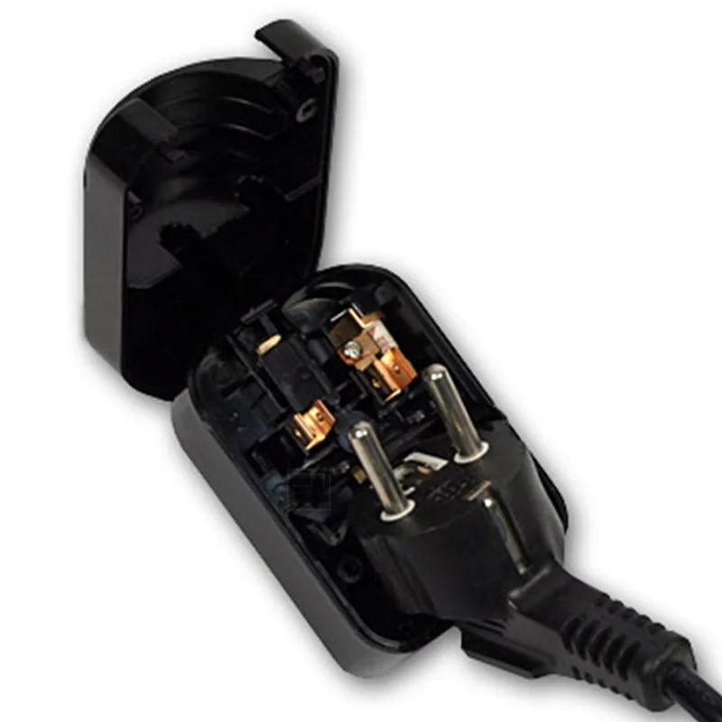 Universal 13A 250V HK Singapore Malaysia United Kingdom power cord online cable converter connector EU to UK adapter fused plug plug adapter