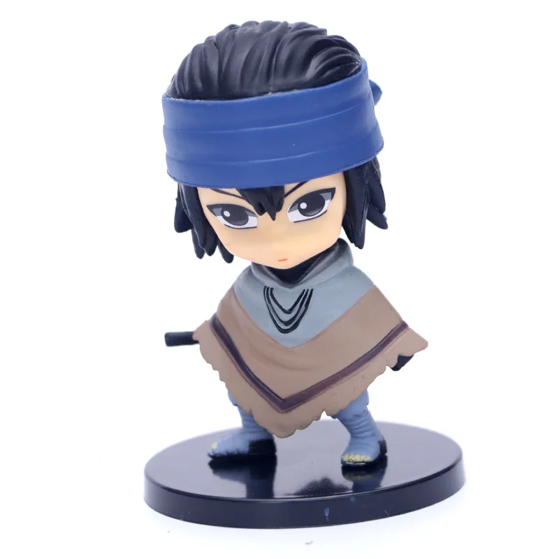 6 шт./лот японский рисунок, аниме, Наруто Гаара Хатаке Какаши Uzumaki uchiha sasuke Q версия фигурка модель игрушки кукла подарок детям