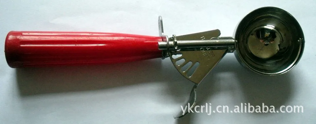 Пластиковая ложка для мороженого, ложка-шарик, 304 нержавеющая сталь, совок для мороженого, совок для мороженого, Рождество