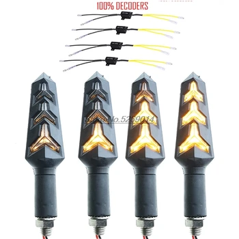 

Motorcycle Accessories cover LED turn signals with 100% decoders for 650F Fork Marzocchi Bmw Gs Stickers Honda Cbr 954 Rr