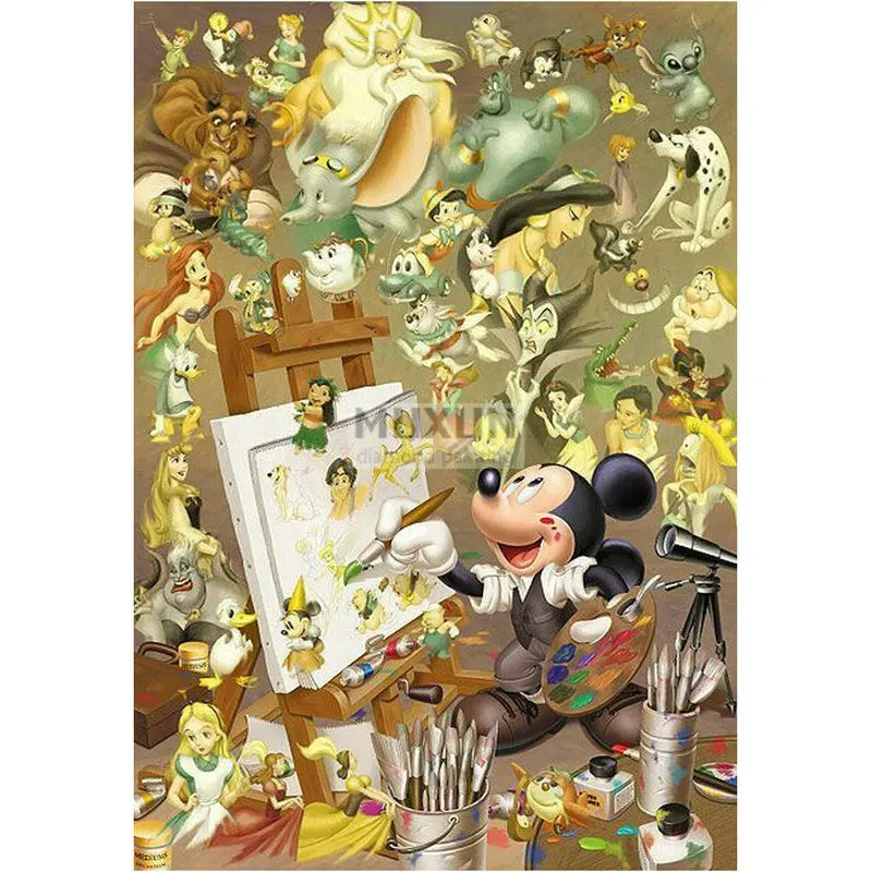

5D,Full,DIY Diamond Embroidery,Cartoon mickey full square,Diamond Painting,Cross Stitch,kits Mosaic,rhinestone paste Needlework