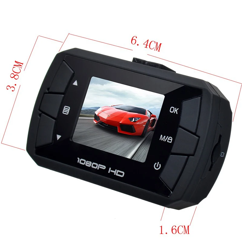Maiyue star full HD 1080P Автомобильный DVR1.5 дюймов ips экран скрытая камера ночного видения g-сенсор зеркало заднего вида камера